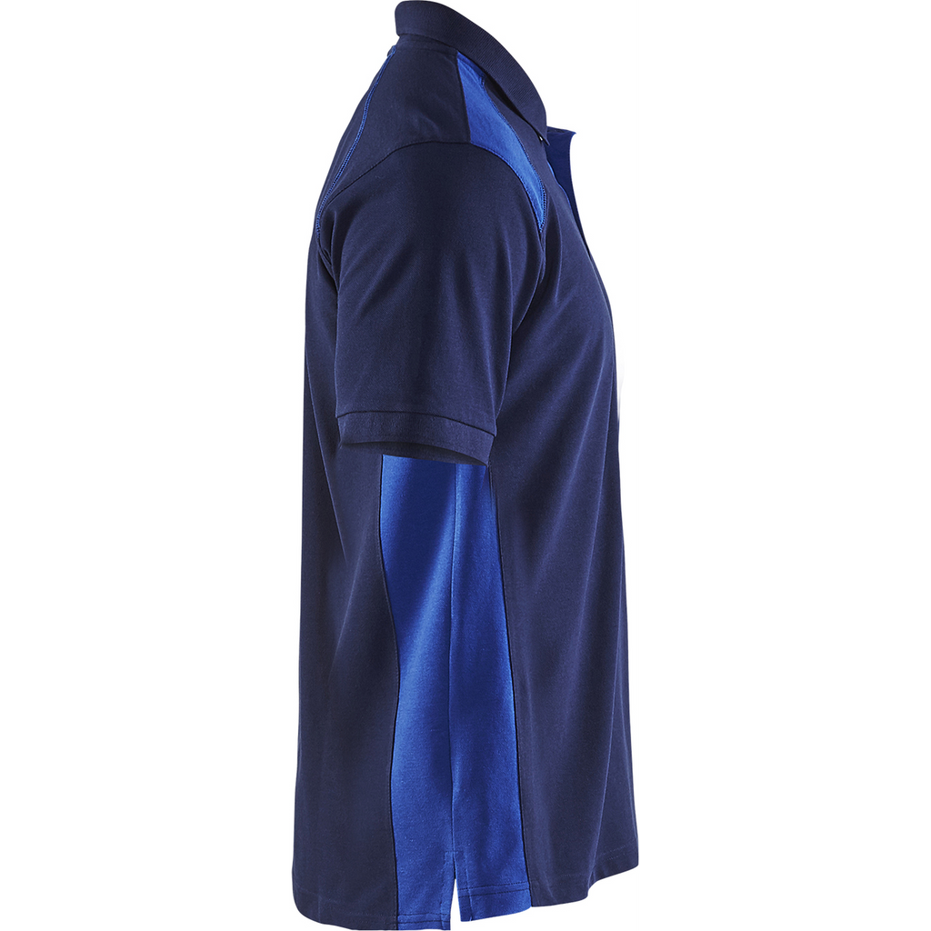 Blaklader Polo Shirt, Navy Blue/Royal Blue (2)