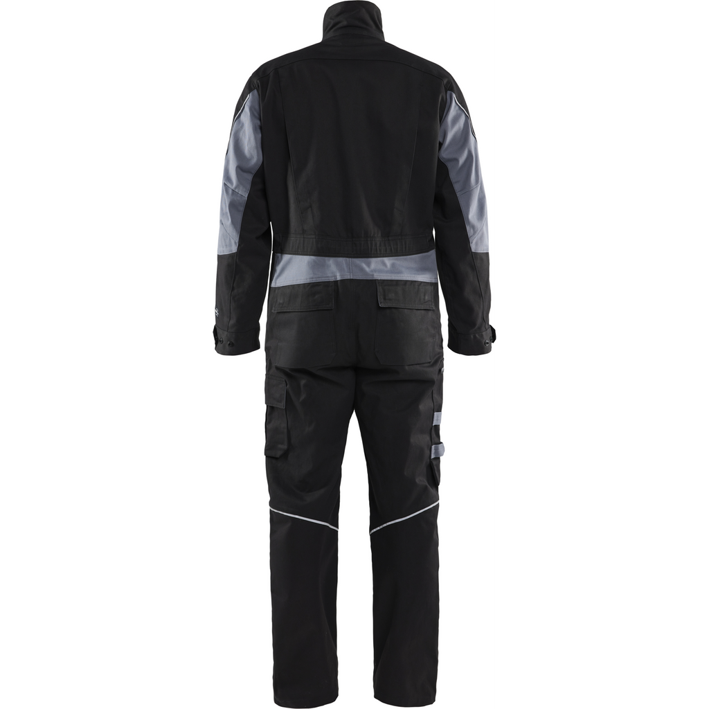 Blaklader Flame Resistant Coverall, Black/Grey (4)