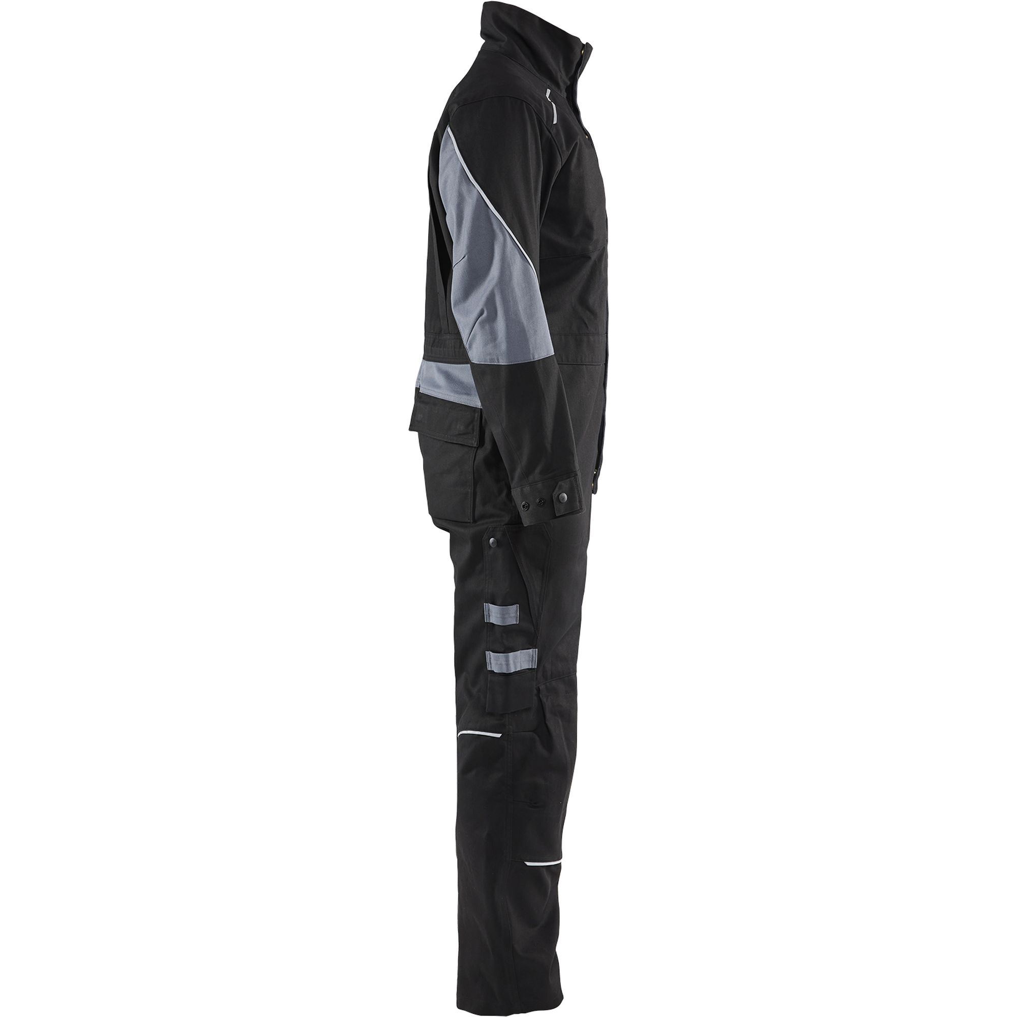 Blaklader Flame Resistant Coverall, Black/Grey (2)