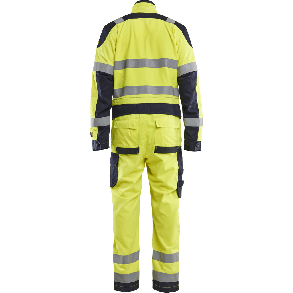 Blaklader Multinorm Coverall, Yellow/Navy Blue (4)