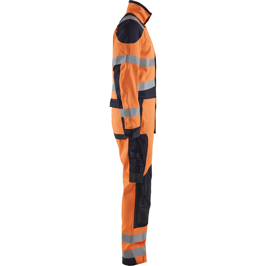 Blaklader Multinorm Coverall, Orange/Navy (2)