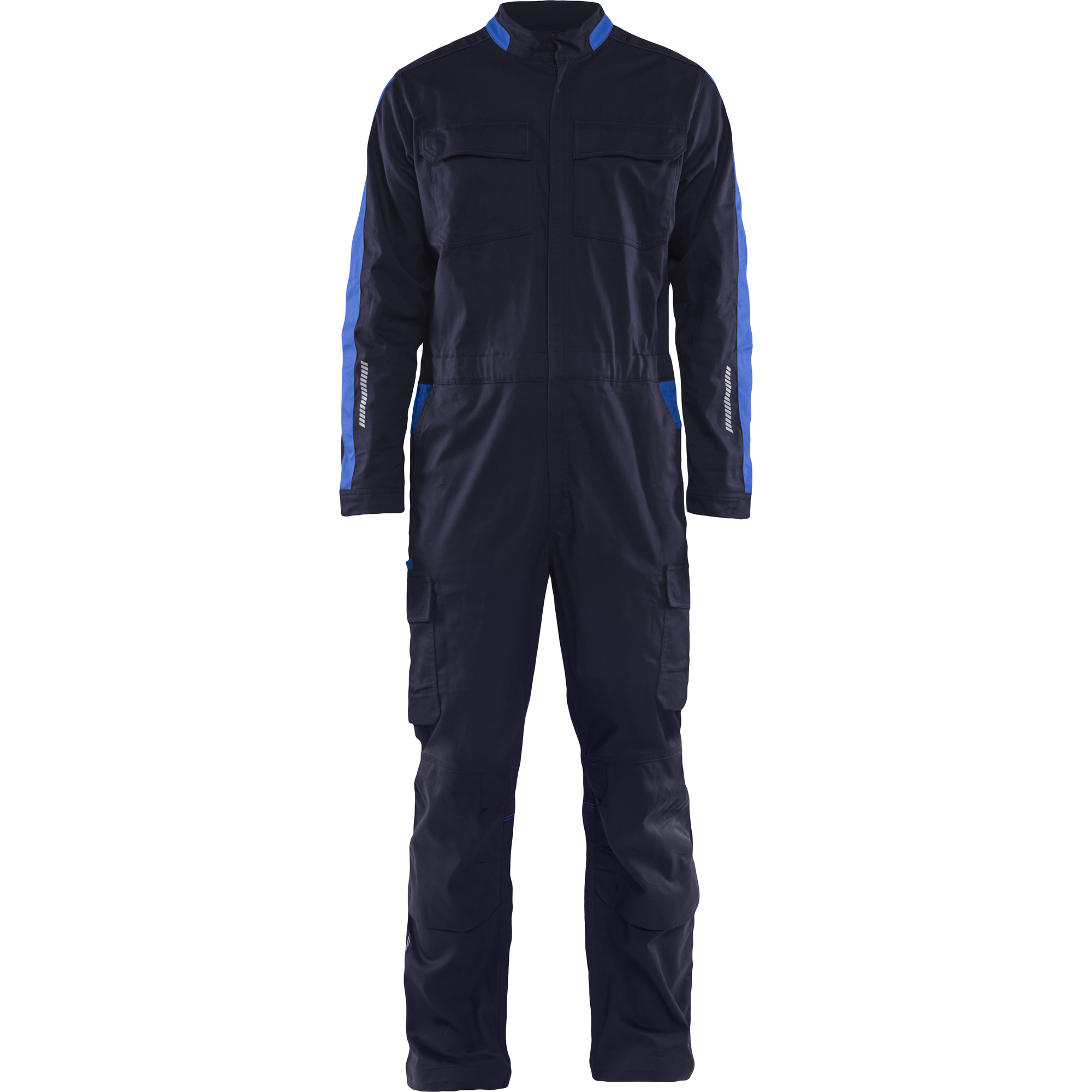 Blaklader Industrial Stretch Coverall, Navy/Royal Blue
