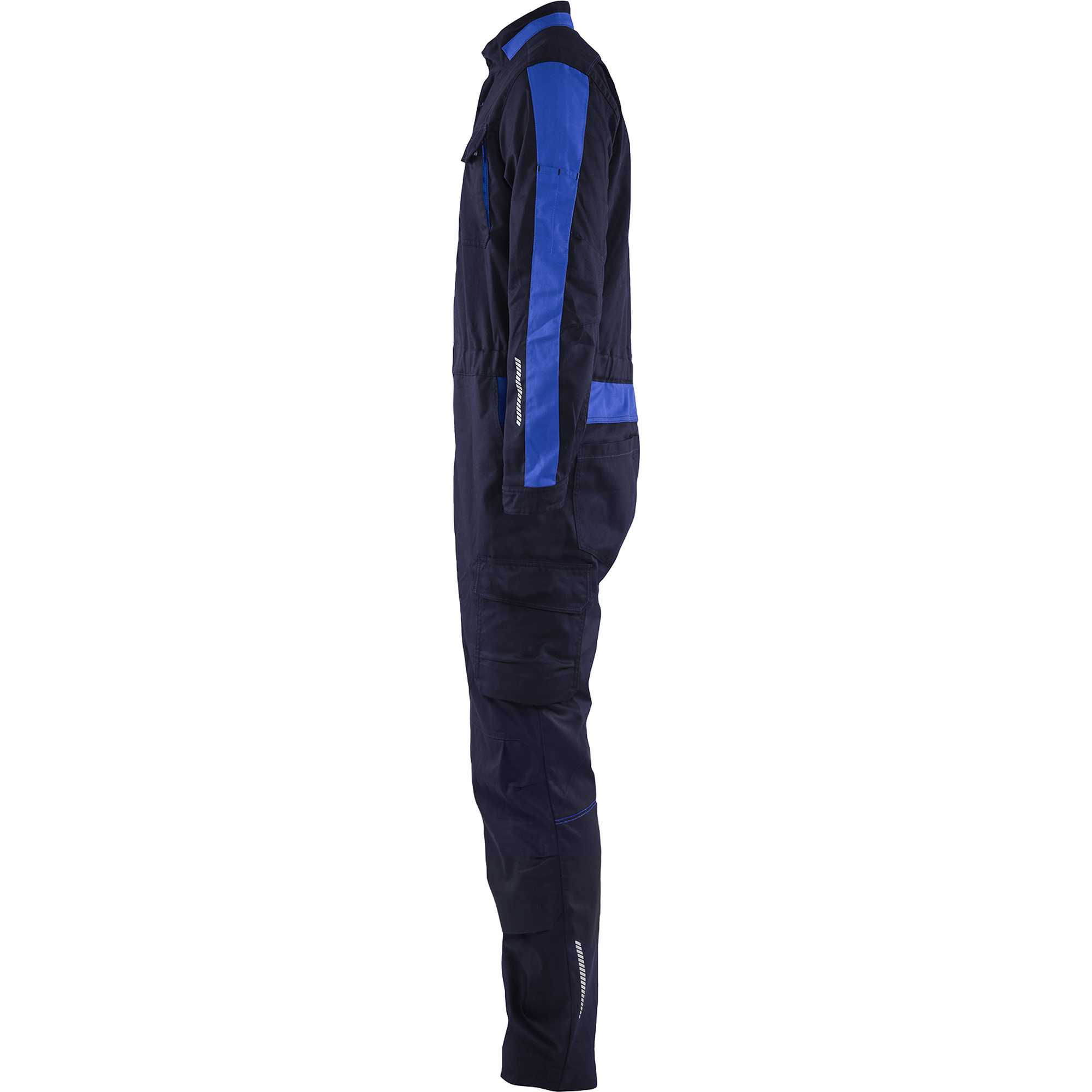 Blaklader Industrial Stretch Coverall, Navy/Royal Blue (3)