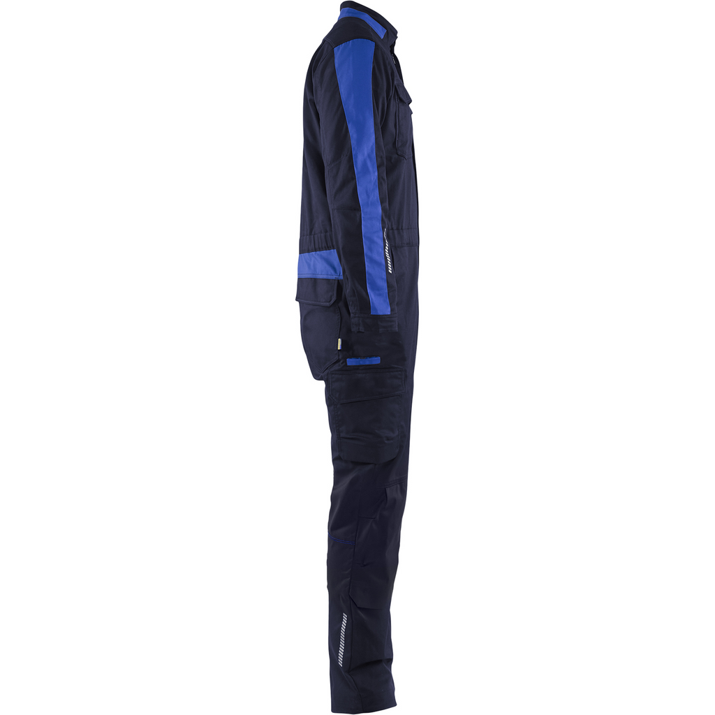 Blaklader Industrial Stretch Coverall, Navy/Royal Blue (2)