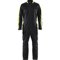 Blaklader Industrial Stretch Coverall, Black/Yellow