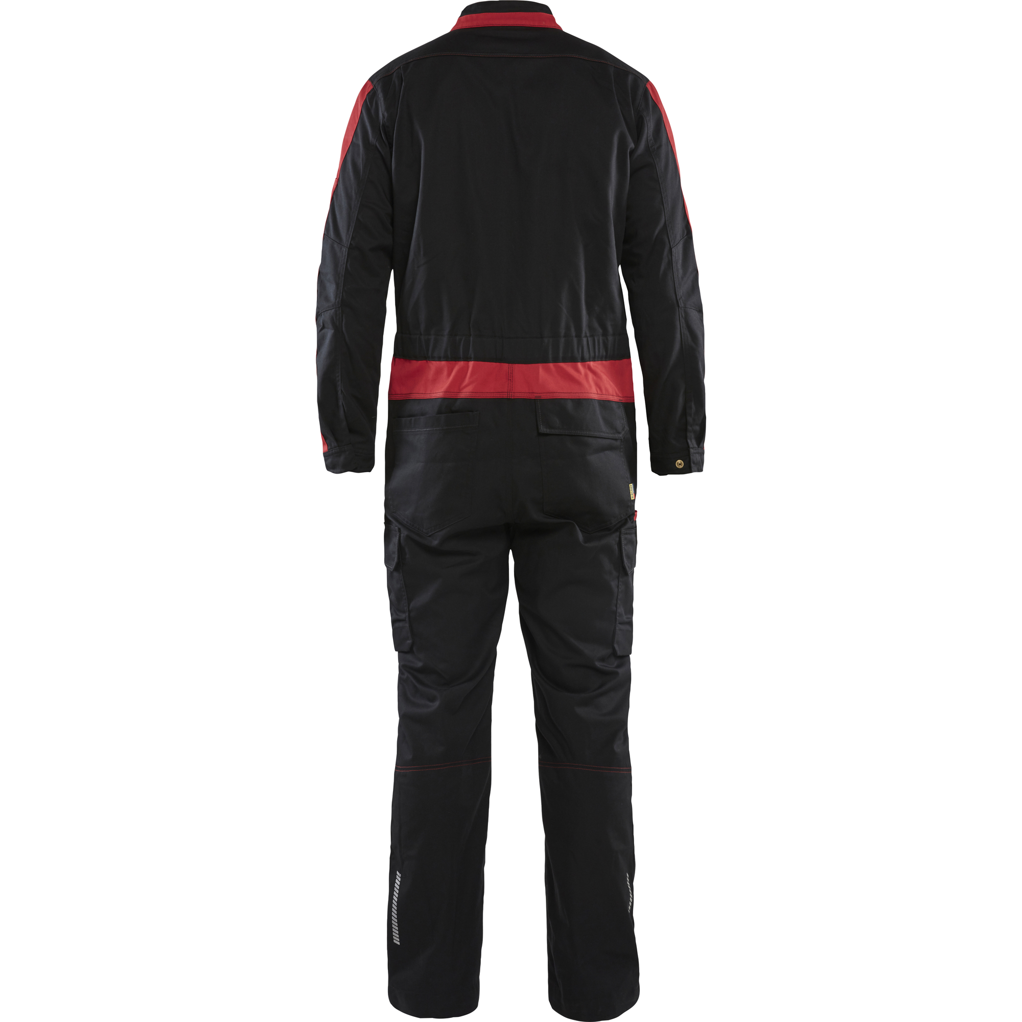 Blaklader Industrial Stretch Coverall, Black/Red (4)