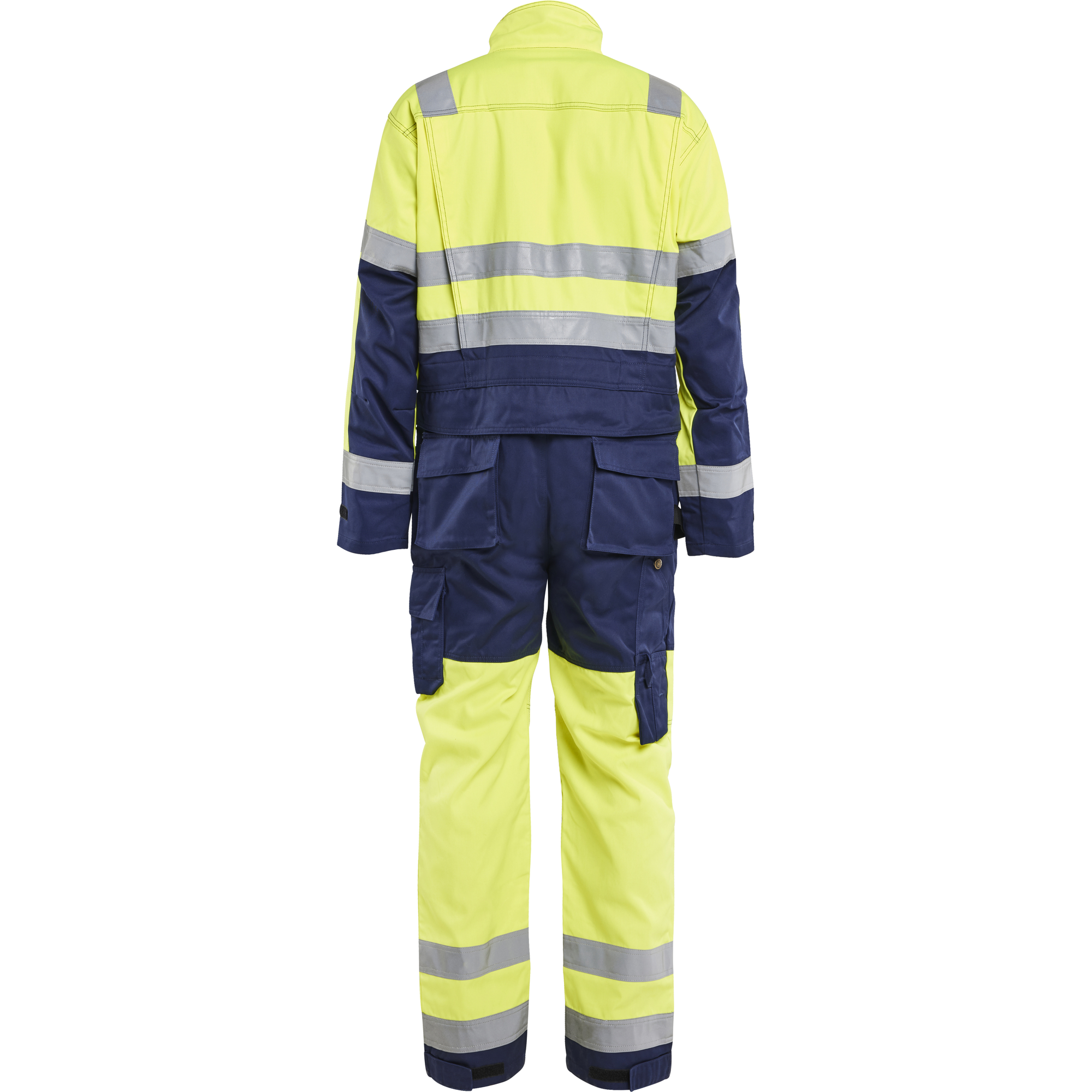 Blaklader Hi-Vis Coverall, Yellow/Navy (4)