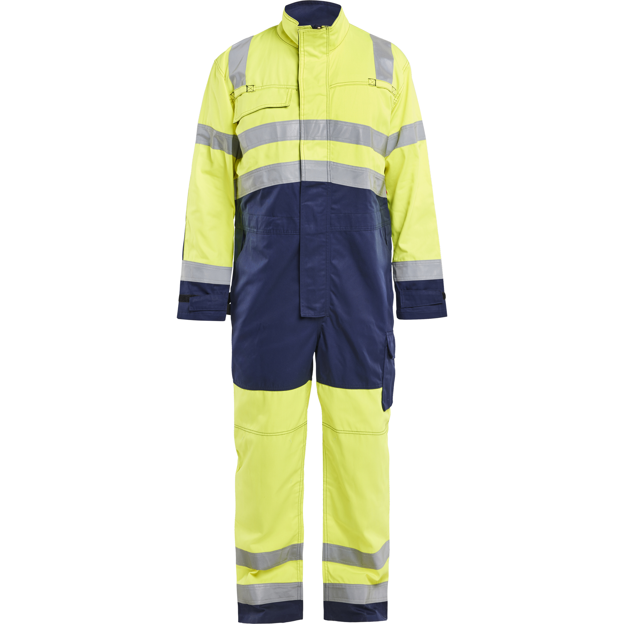 Blaklader Hi-Vis Coverall, Yellow/Navy