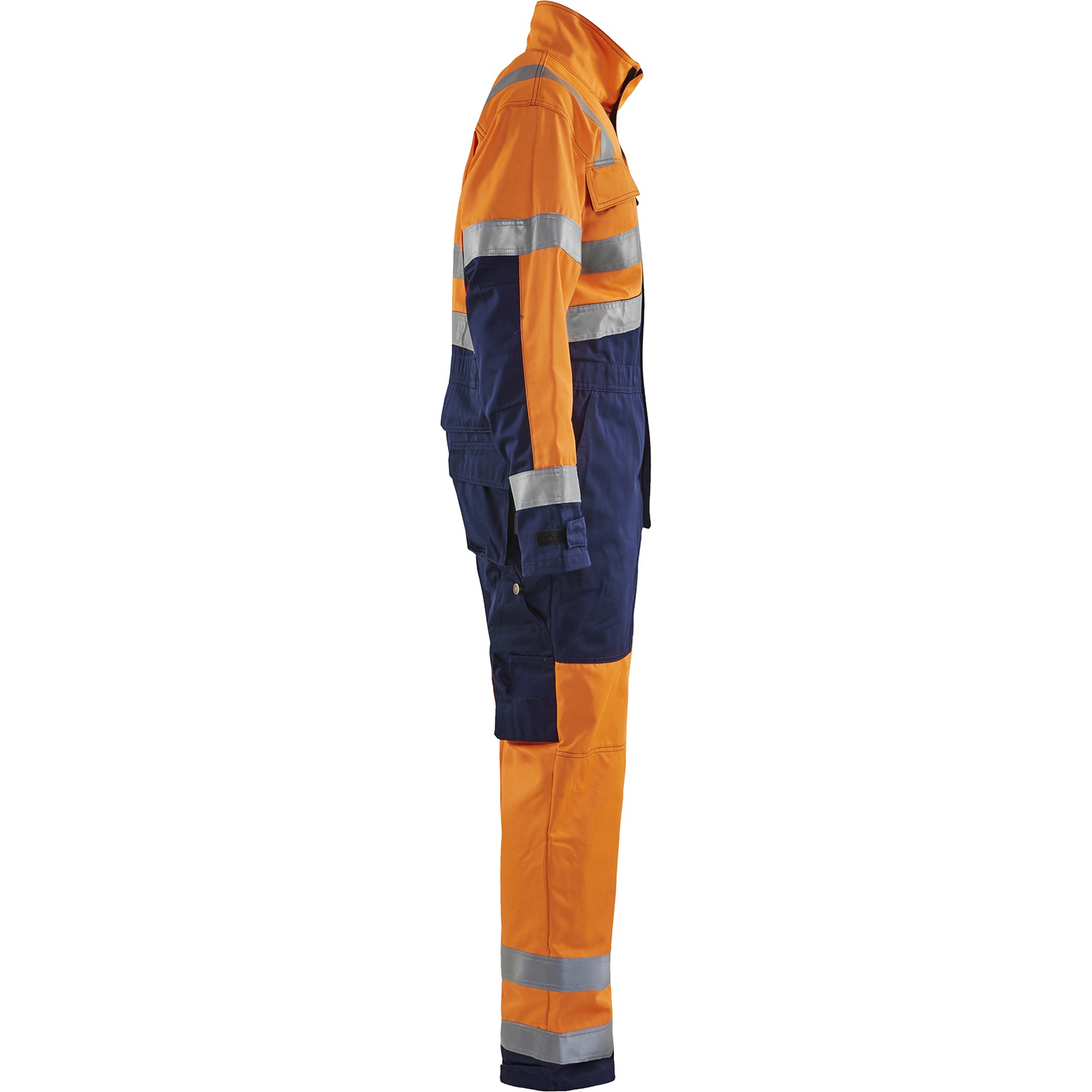 Blaklader High Vis Coverall, Orange/Navy (2)