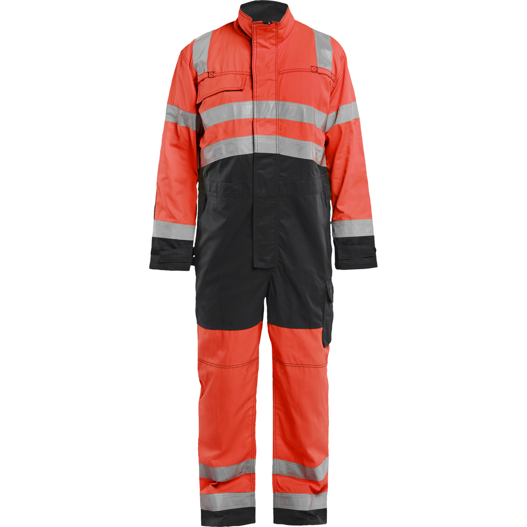 Blaklader Hi-Vis Coverall, Red/Black