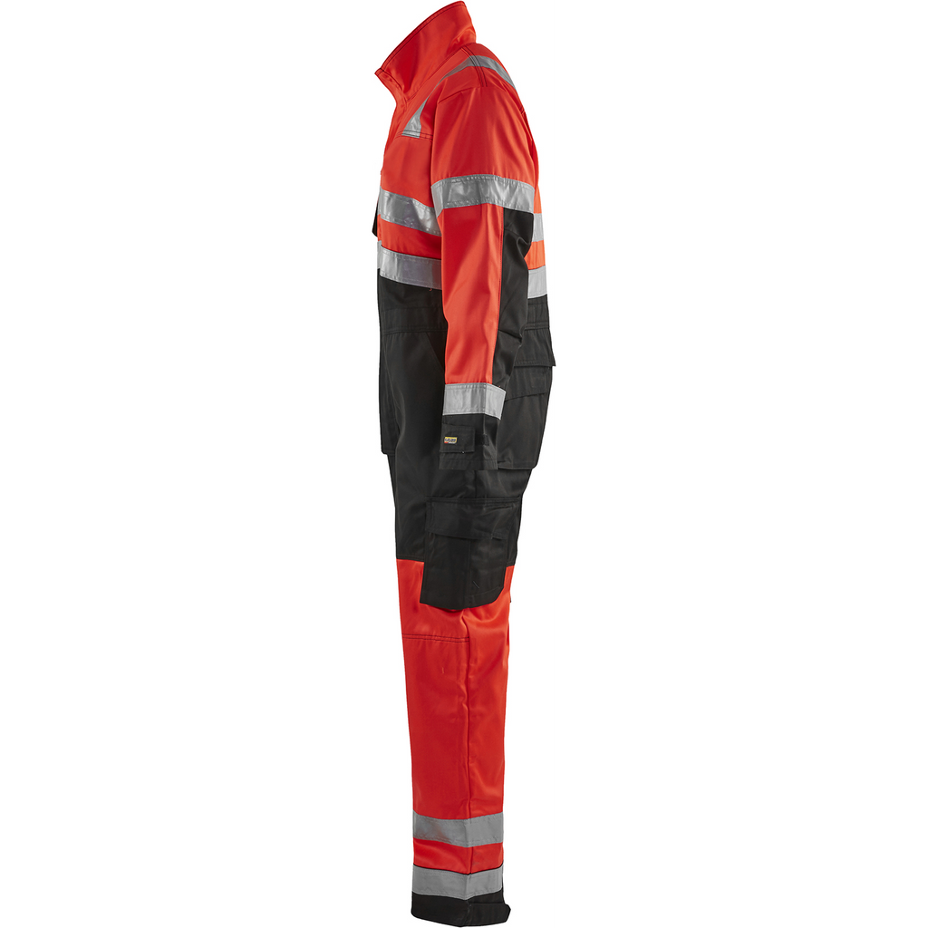 Blaklader Hi-Vis Coverall, Red/Black (3)