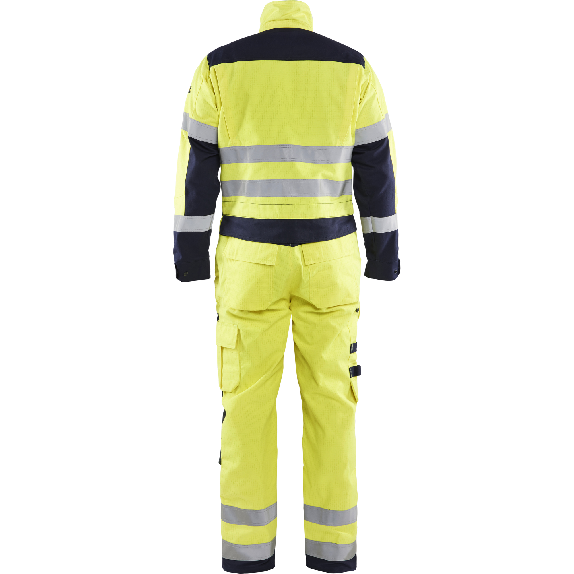Blaklader Multinorm Coverall, Yellow/Navy Blue (4)