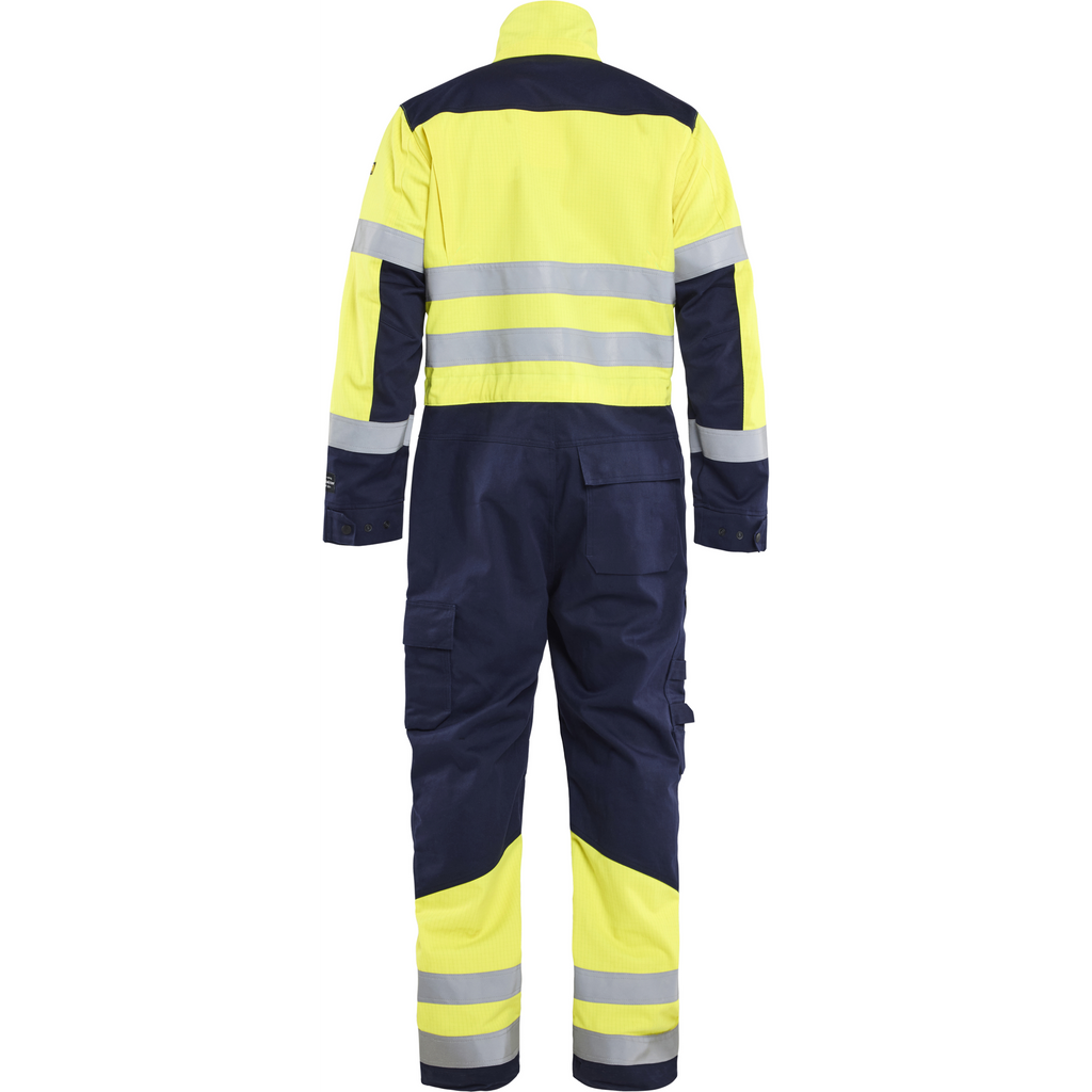 Blaklader Multinorm Coverall, Yellow/Navy Blue (4)