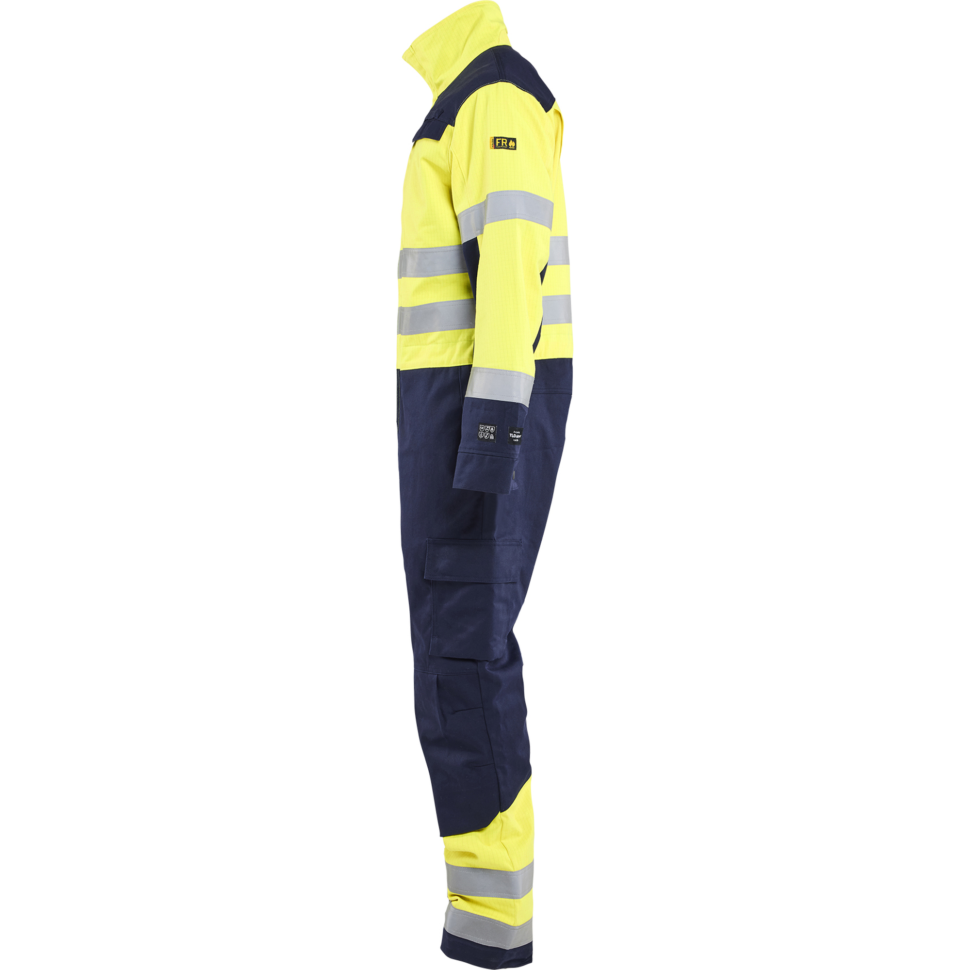 Blaklader Multinorm Coverall, Yellow/Navy Blue (3)