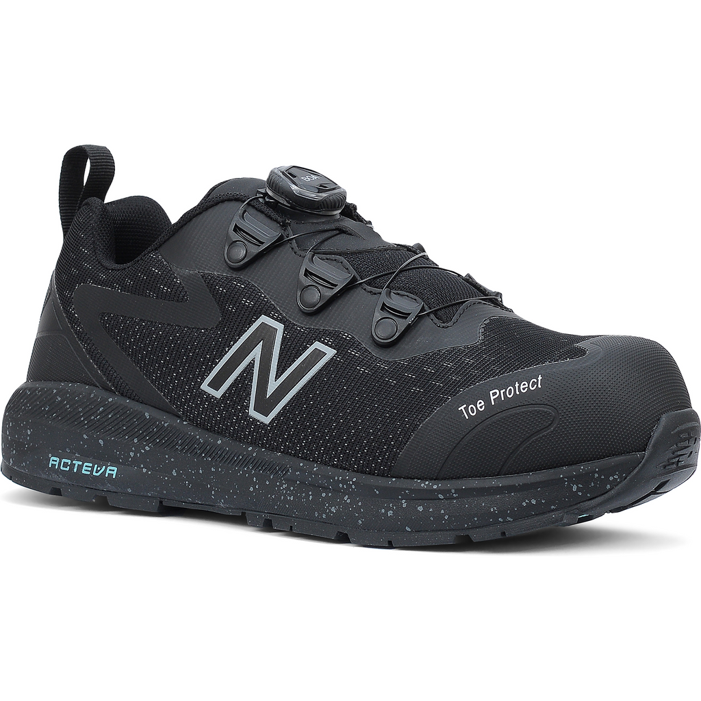 New Balance Logic Boa Womens safety shoes, black / blue, S1