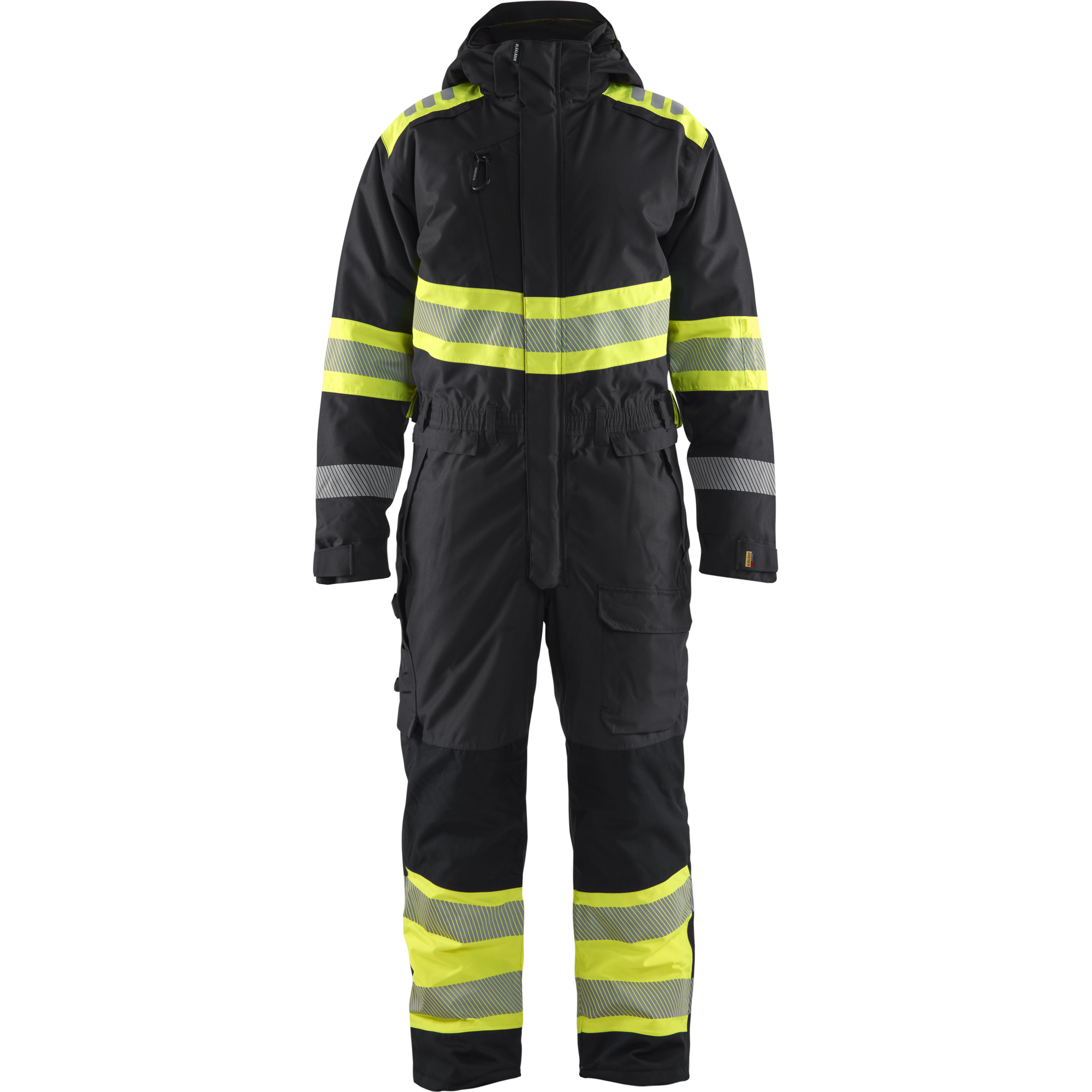Blaklader Hi-Vis Winter Coverall, Black/Yellow