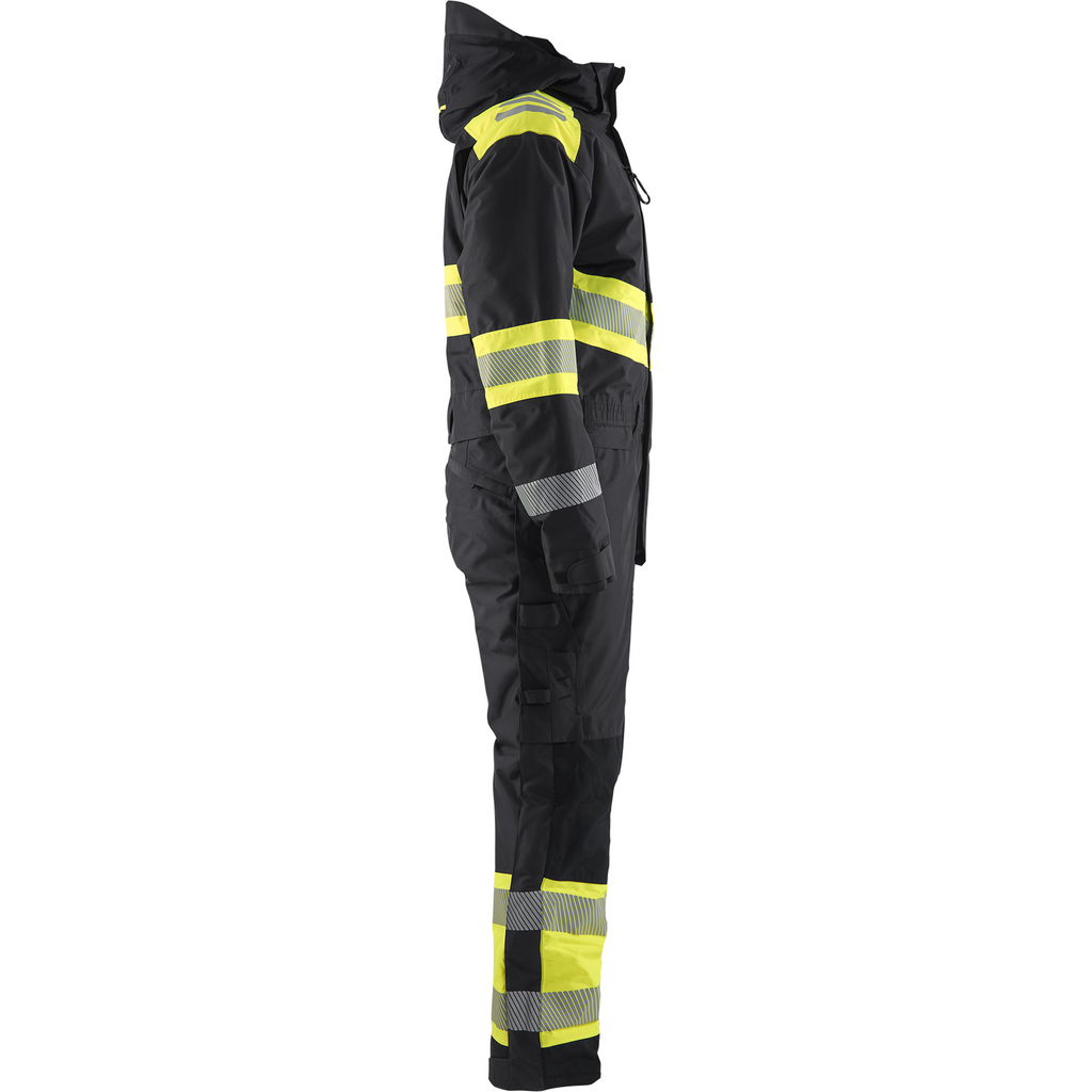 Blaklader Hi-Vis Winter Coverall, Black/Yellow (2)