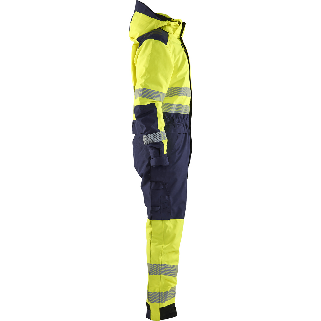 Blaklader High Vis Winter Coverall, Yellow/Navy (2)