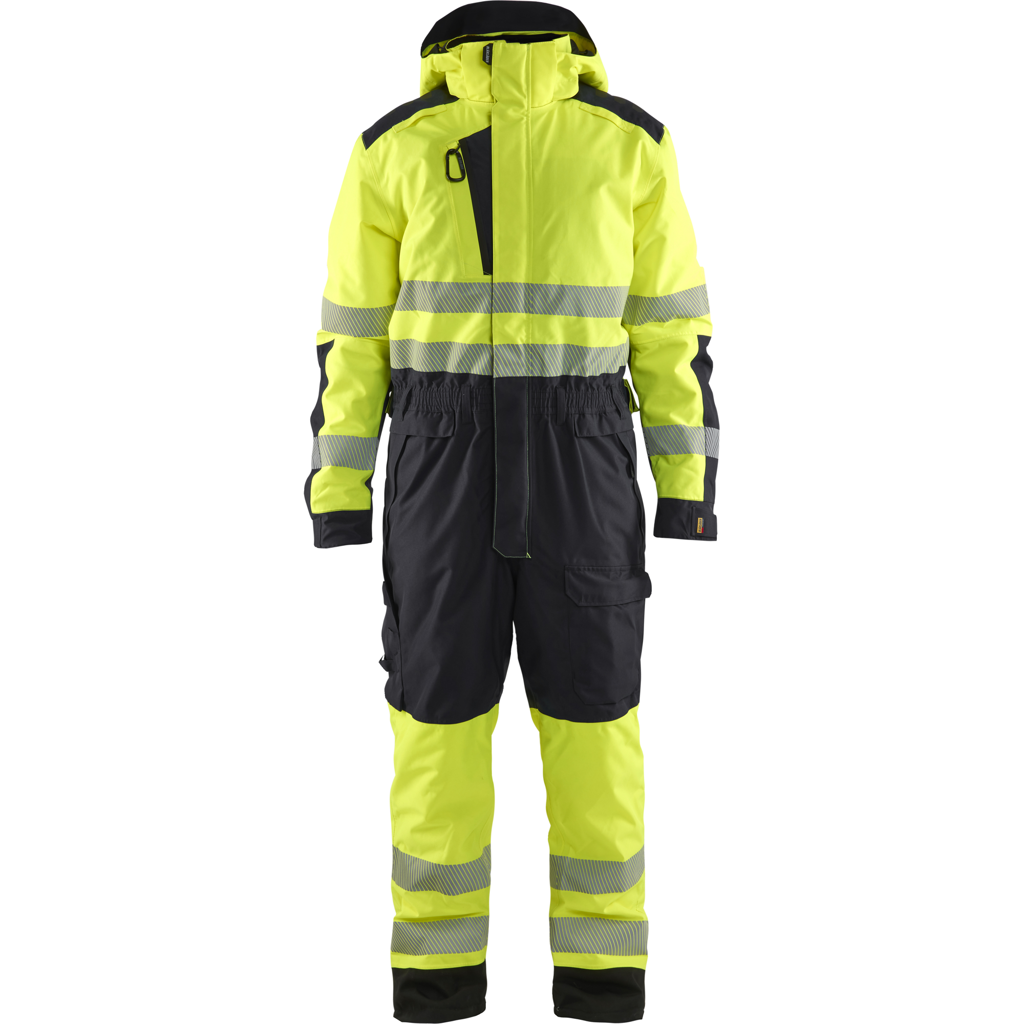 Blaklader High Vis Winter Coverall, Yellow/Black