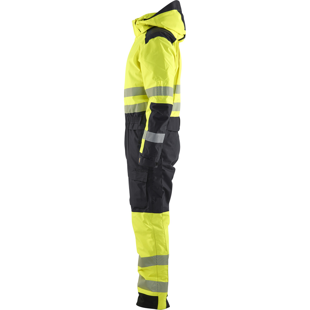 Blaklader High Vis Winter Coverall, Yellow/Black (3)