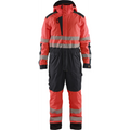 Blaklader High Vis Winter Coverall, Red/Black