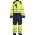 Blaklader Ladies High Vis Winter Coverall, High Vis Yellow/Navy