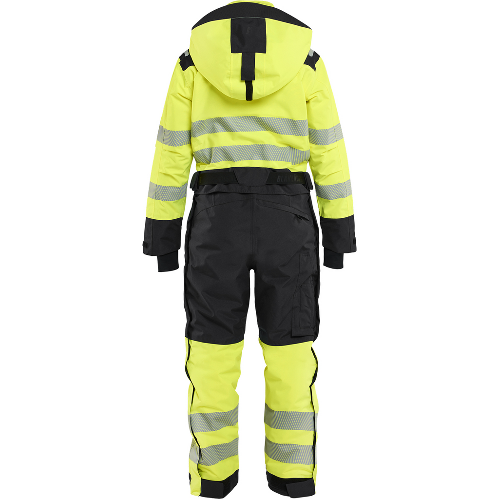 Blaklader Ladies High Vis Winter Coverall, High Vis Yellow/Black (4)