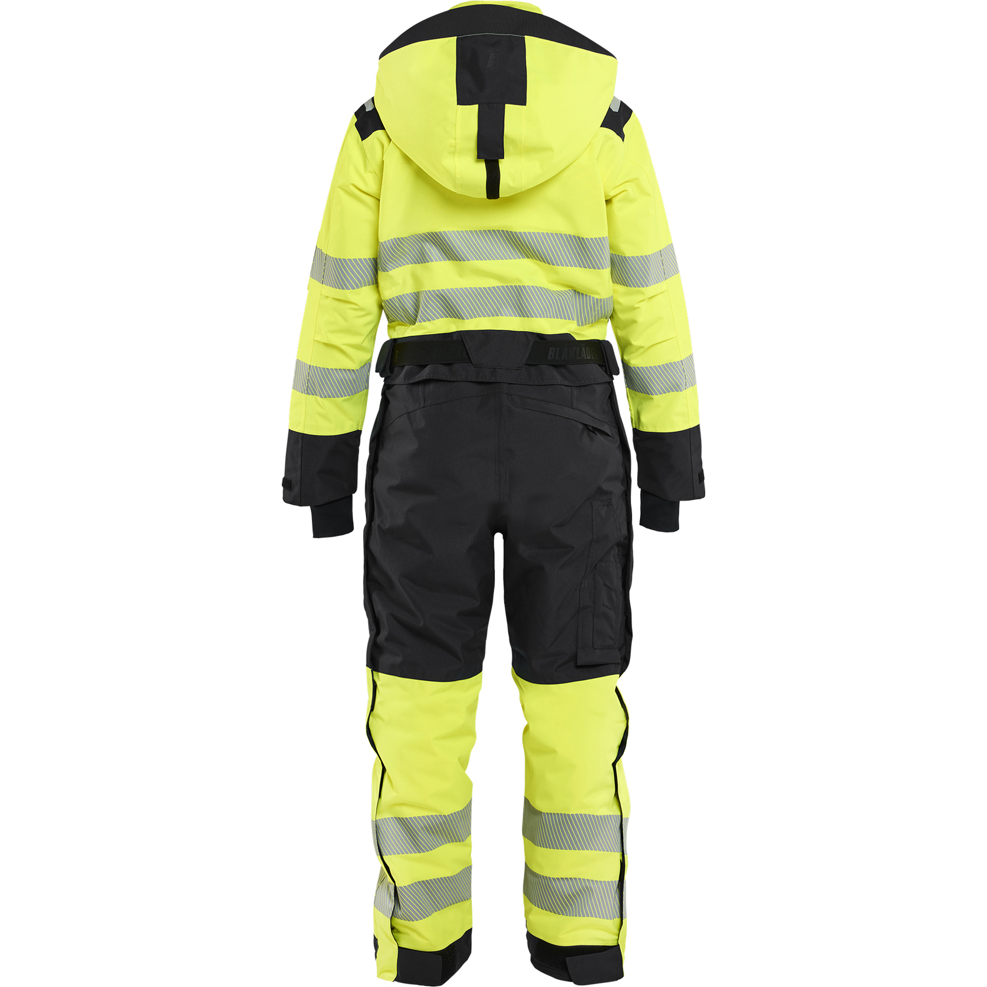 Blaklader Ladies High Vis Winter Coverall, High Vis Yellow/Black (4)