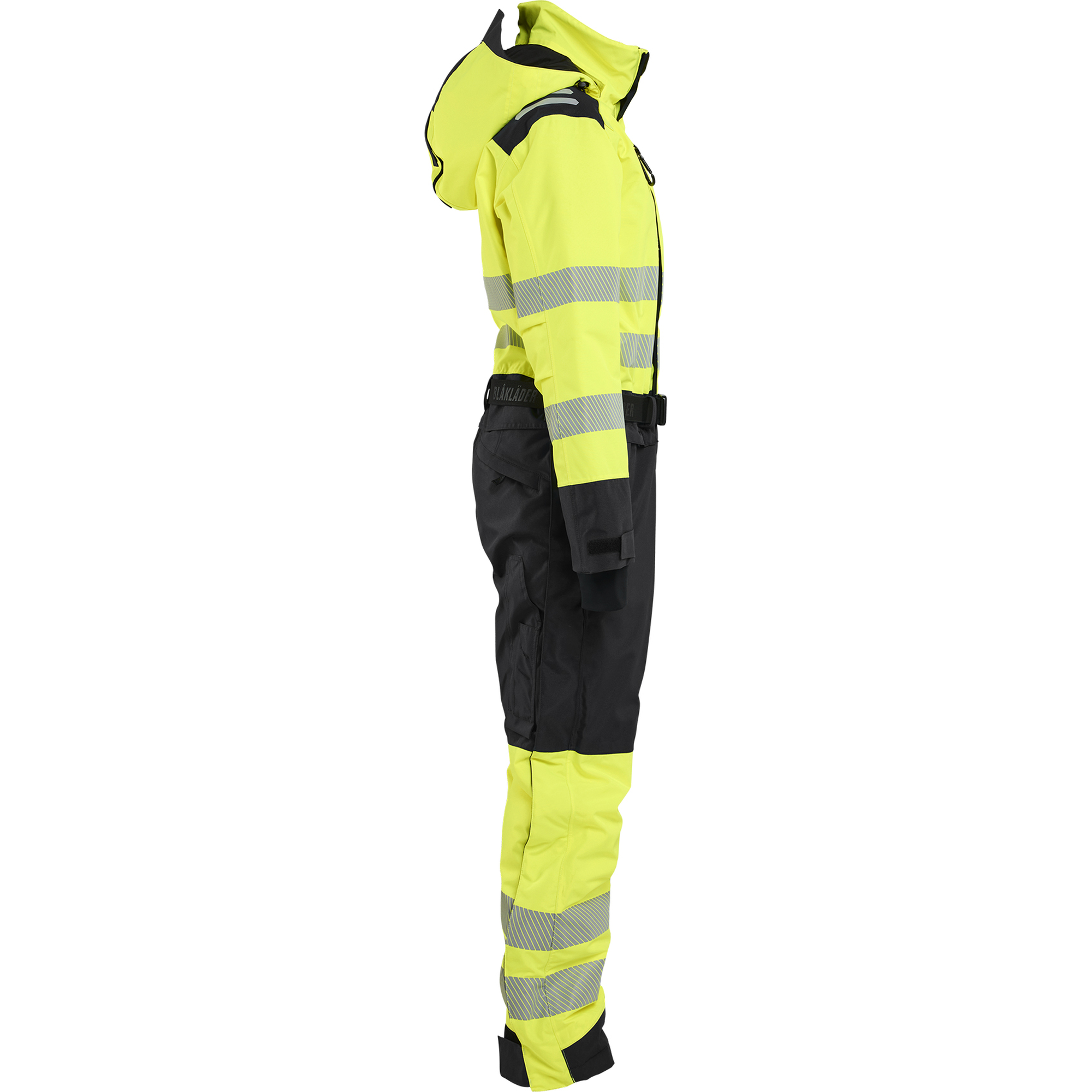 Blaklader Ladies High Vis Winter Coverall, High Vis Yellow/Black (2)