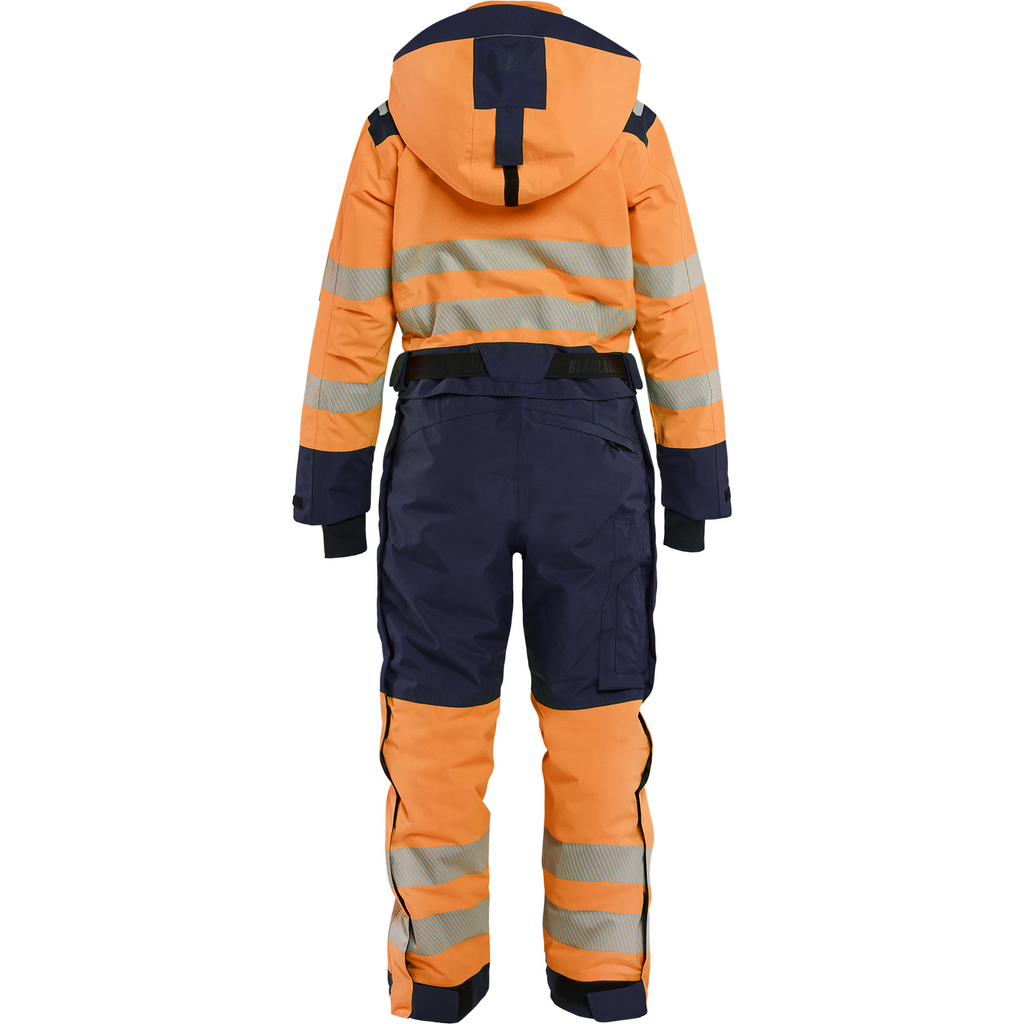Blaklader Ladies Hi-Vis Winter Coverall, Hi-Vis Orange/Navy (4)