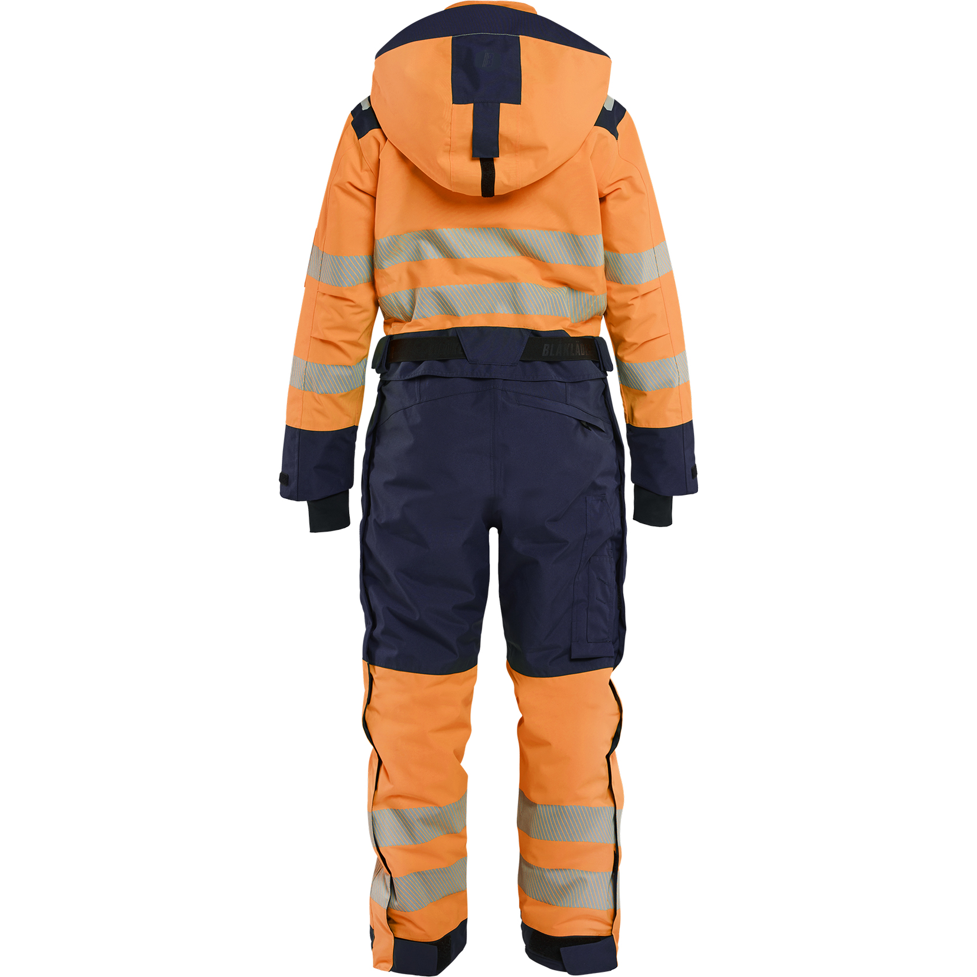 Blaklader Ladies Hi-Vis Winter Coverall, Hi-Vis Orange/Navy (4)