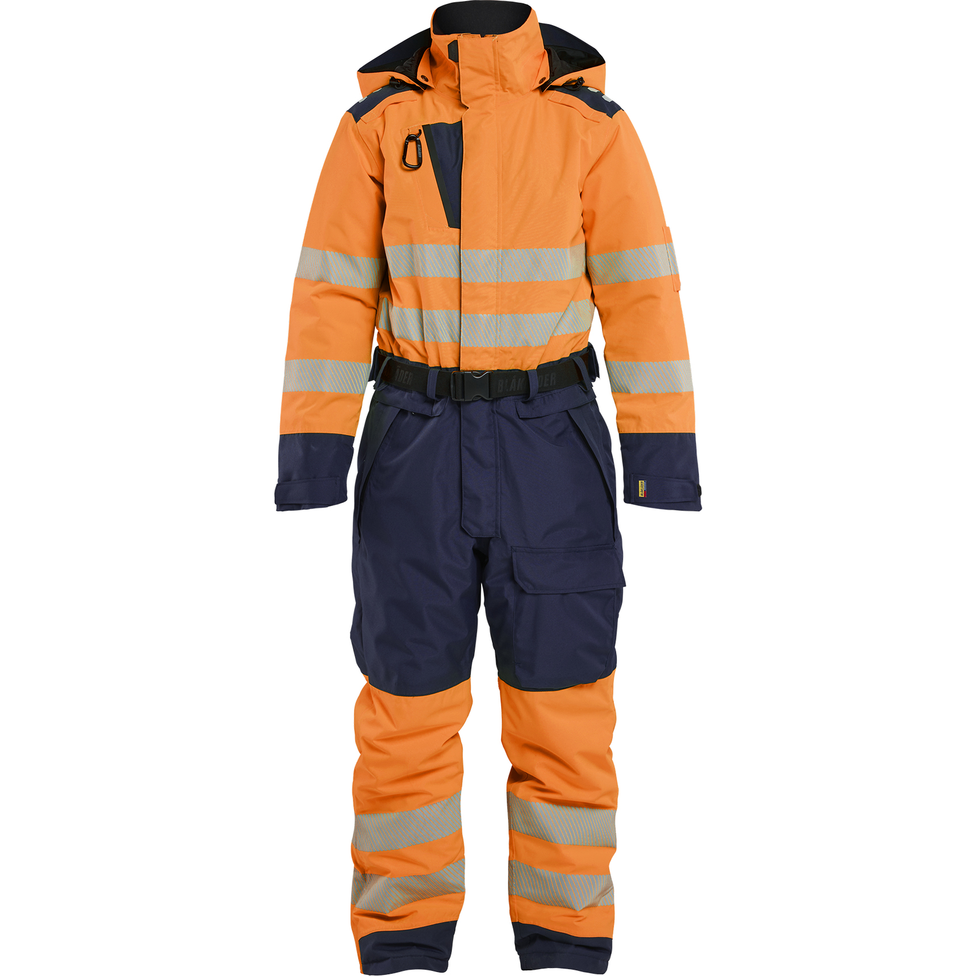 Blaklader Ladies Hi-Vis Winter Coverall, Hi-Vis Orange/Navy