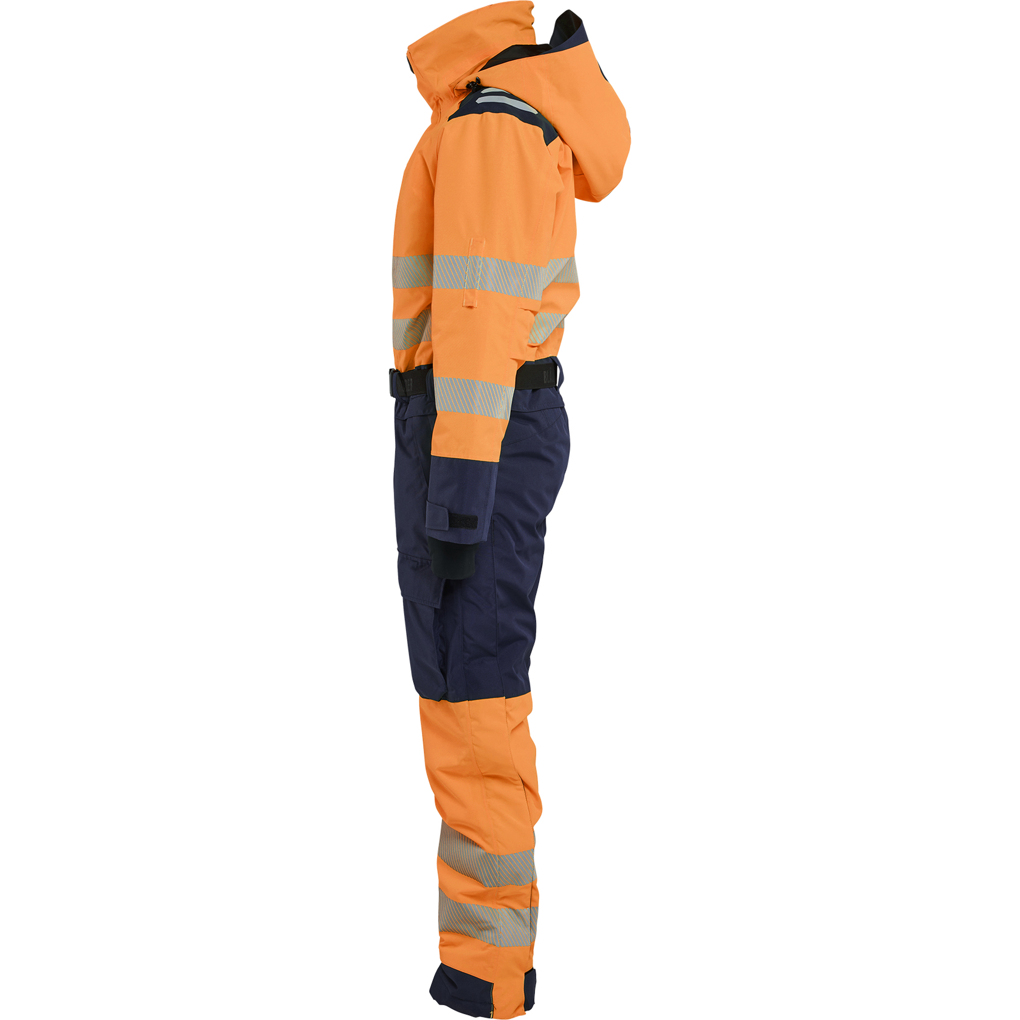 Blaklader Ladies Hi-Vis Winter Coverall, Hi-Vis Orange/Navy (3)