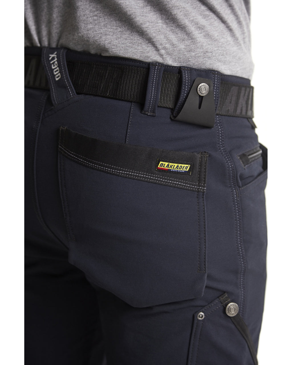 Blaklader X1900 4-Way Stretch Craftsman Work Trousers, Dark Navy/Black (6)
