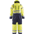 Blaklader High Vis Winter Coverall, Yellow/Navy
