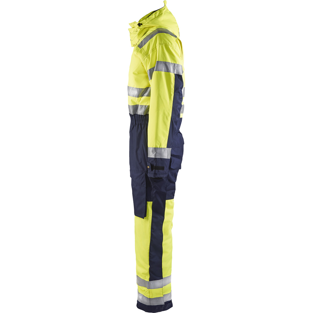 Blaklader High Vis Winter Coverall, Yellow/Navy (3)