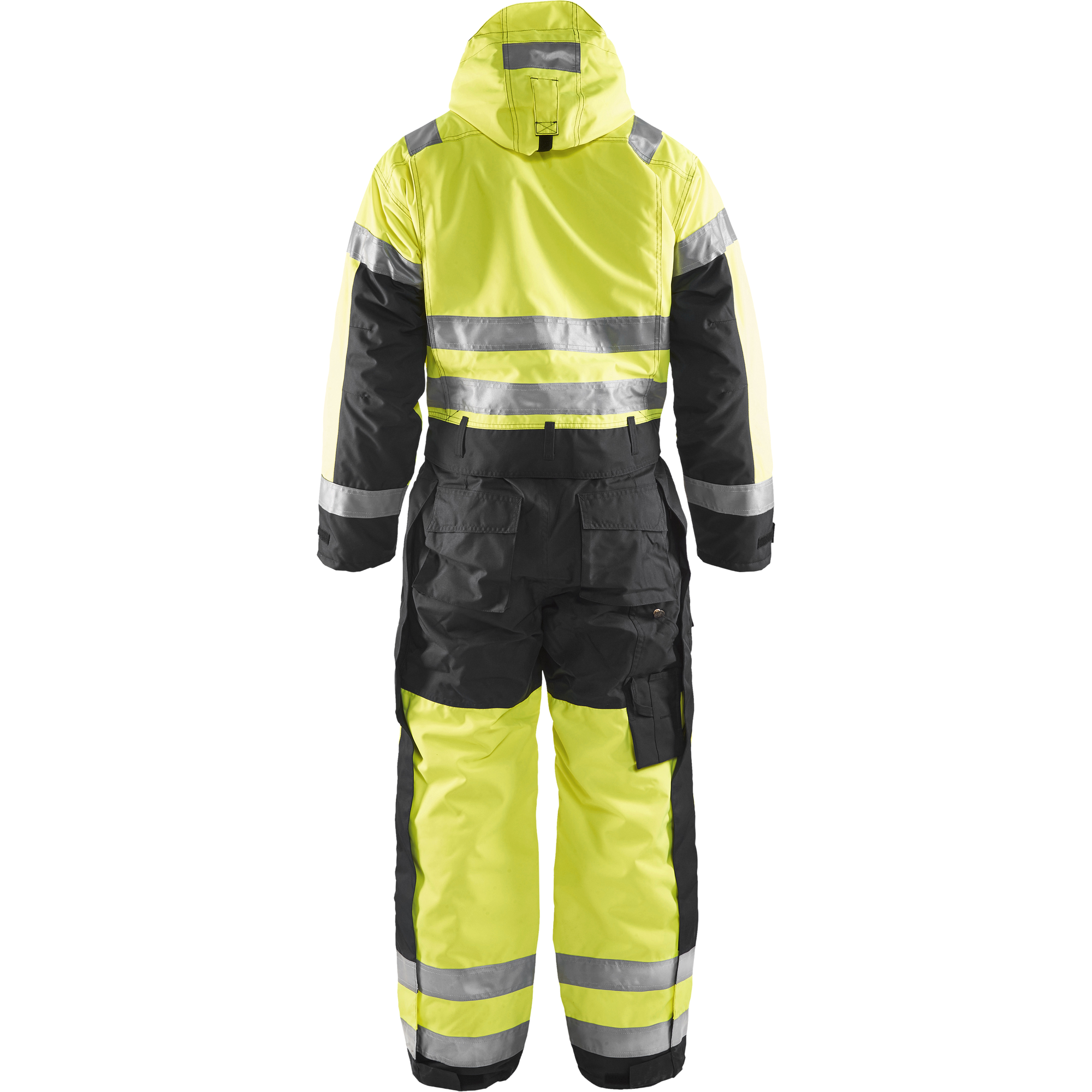 Blaklader High Vis Winter Coverall, Yellow/Black (4)