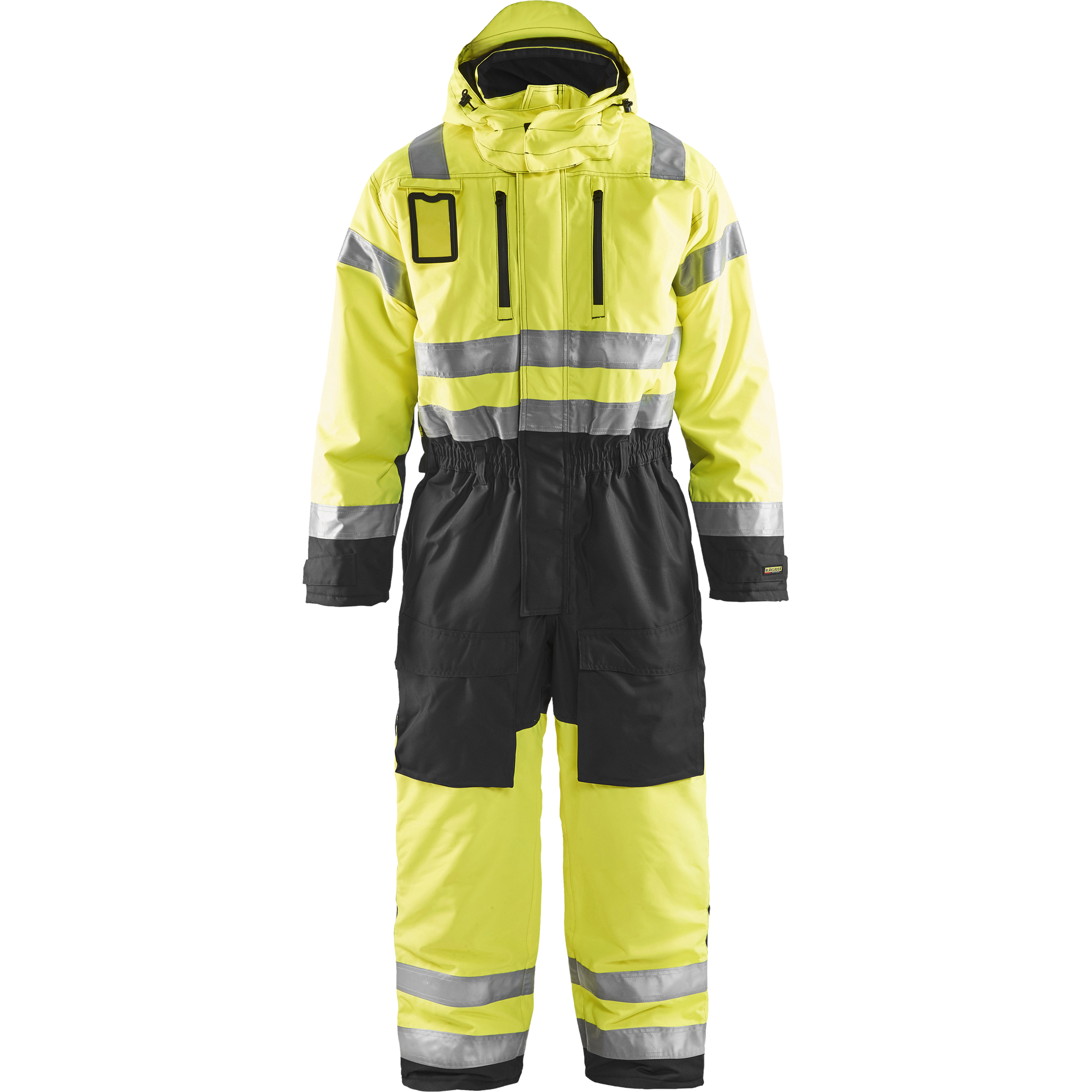 Blaklader High Vis Winter Coverall, Yellow/Black