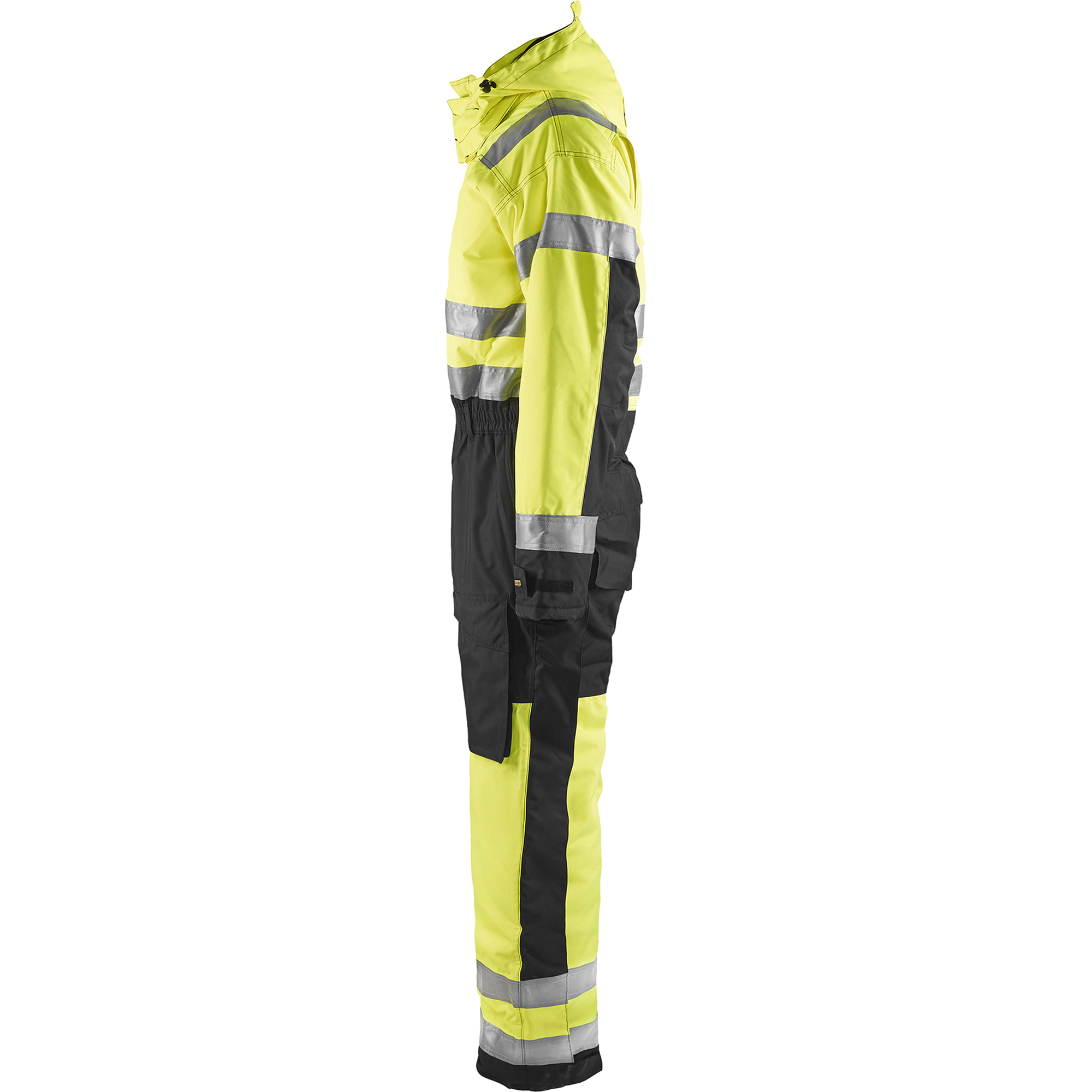 Blaklader High Vis Winter Coverall, Yellow/Black (3)