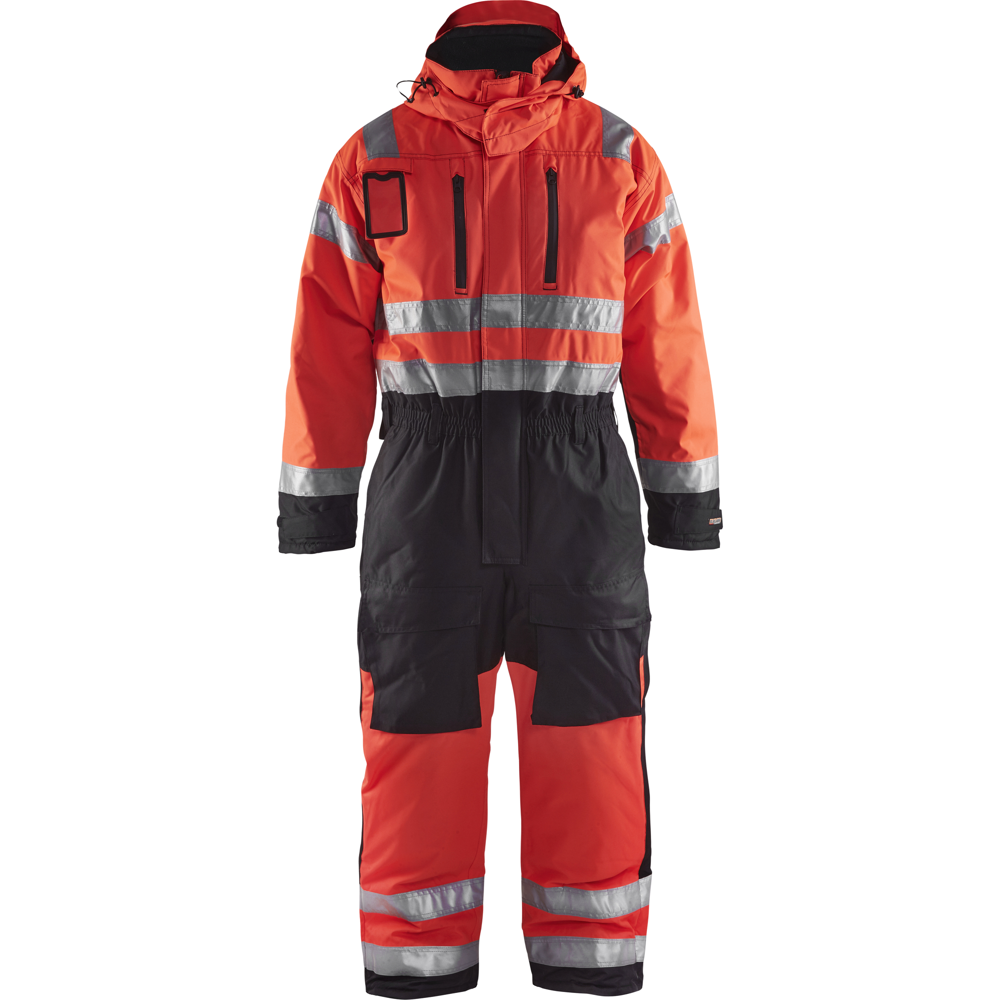 Blaklader High Vis Winter Coverall, Red/Black