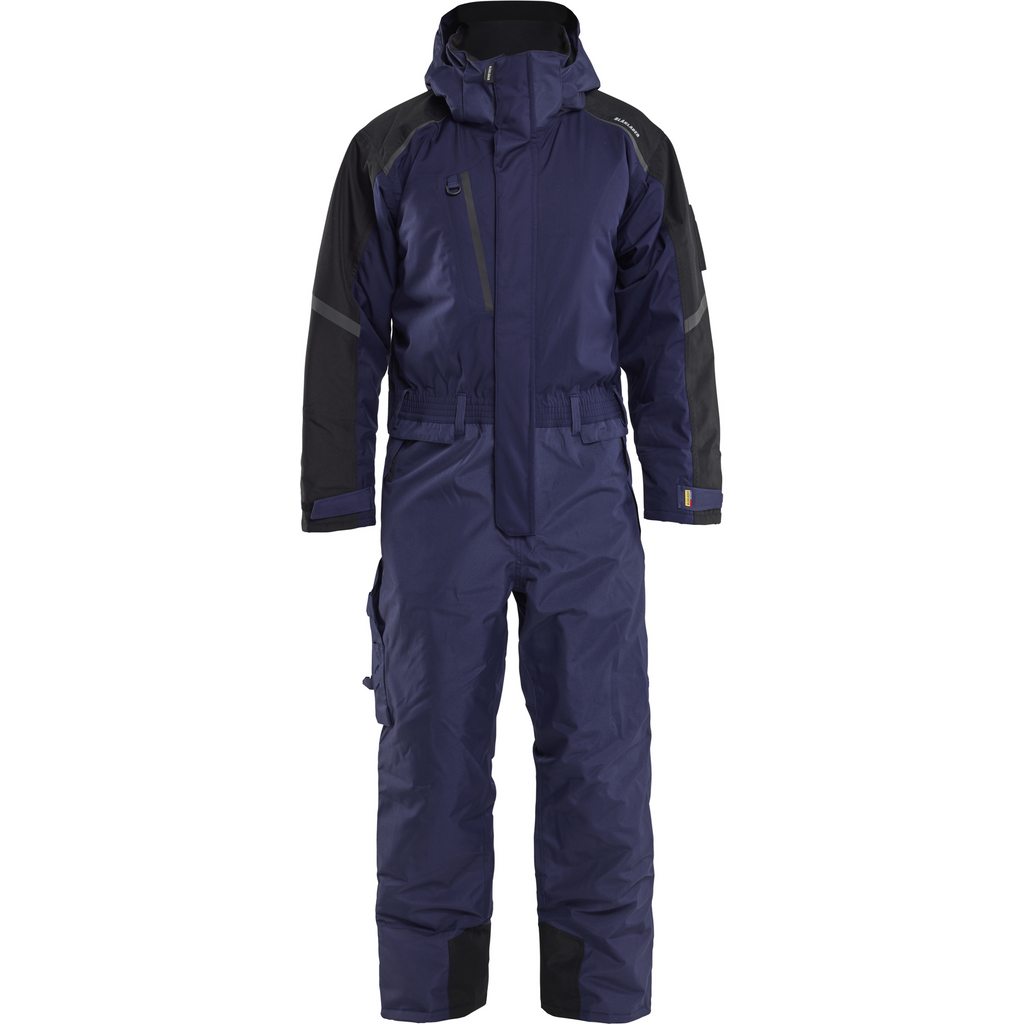 Blaklader Winter Coverall, Navy Blue/Black