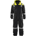 Blaklader Unlined Winter Coverall, Black/Yellow