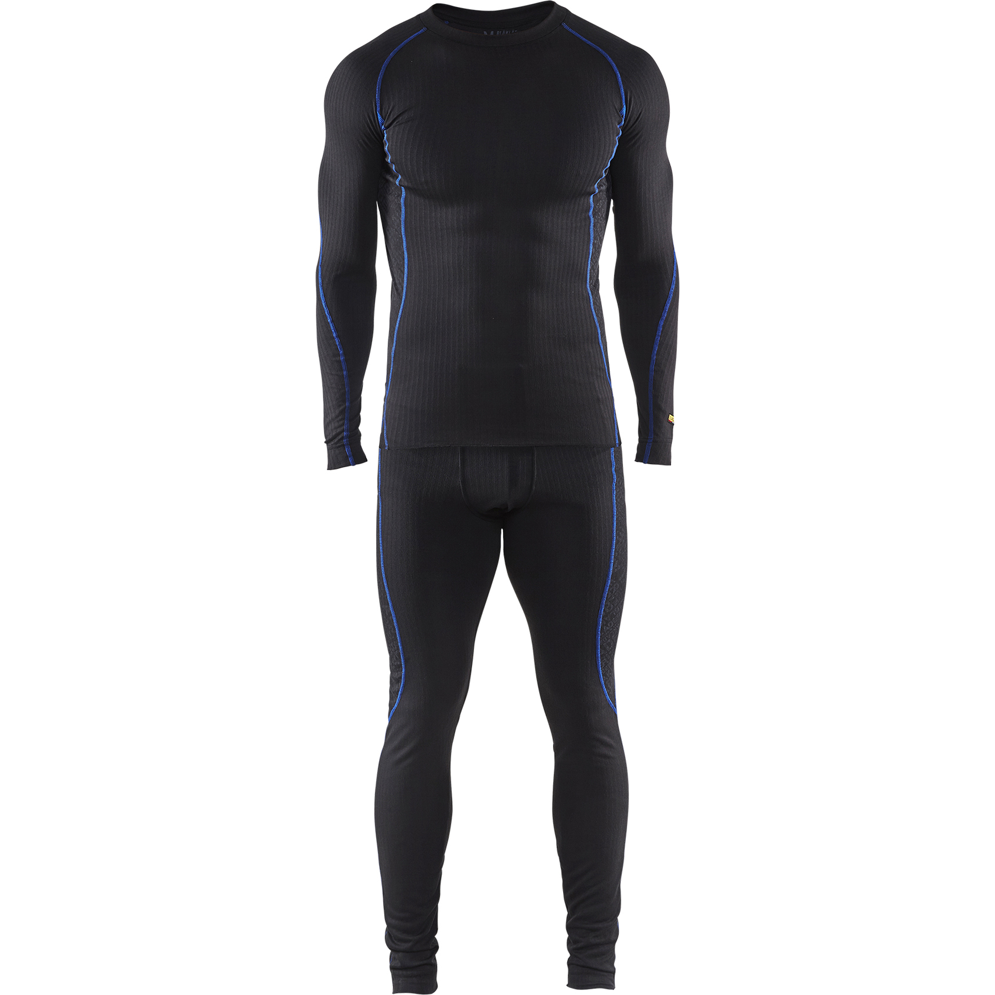 Blaklader LIGHT Underwear Set, Black/Cornflower Blue (7)