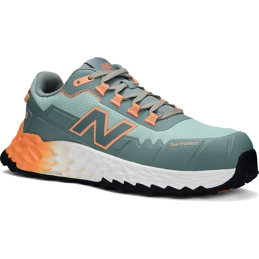 New Balance Cremorne Womens Safety shoes S3 L, aqua / pumpkin
