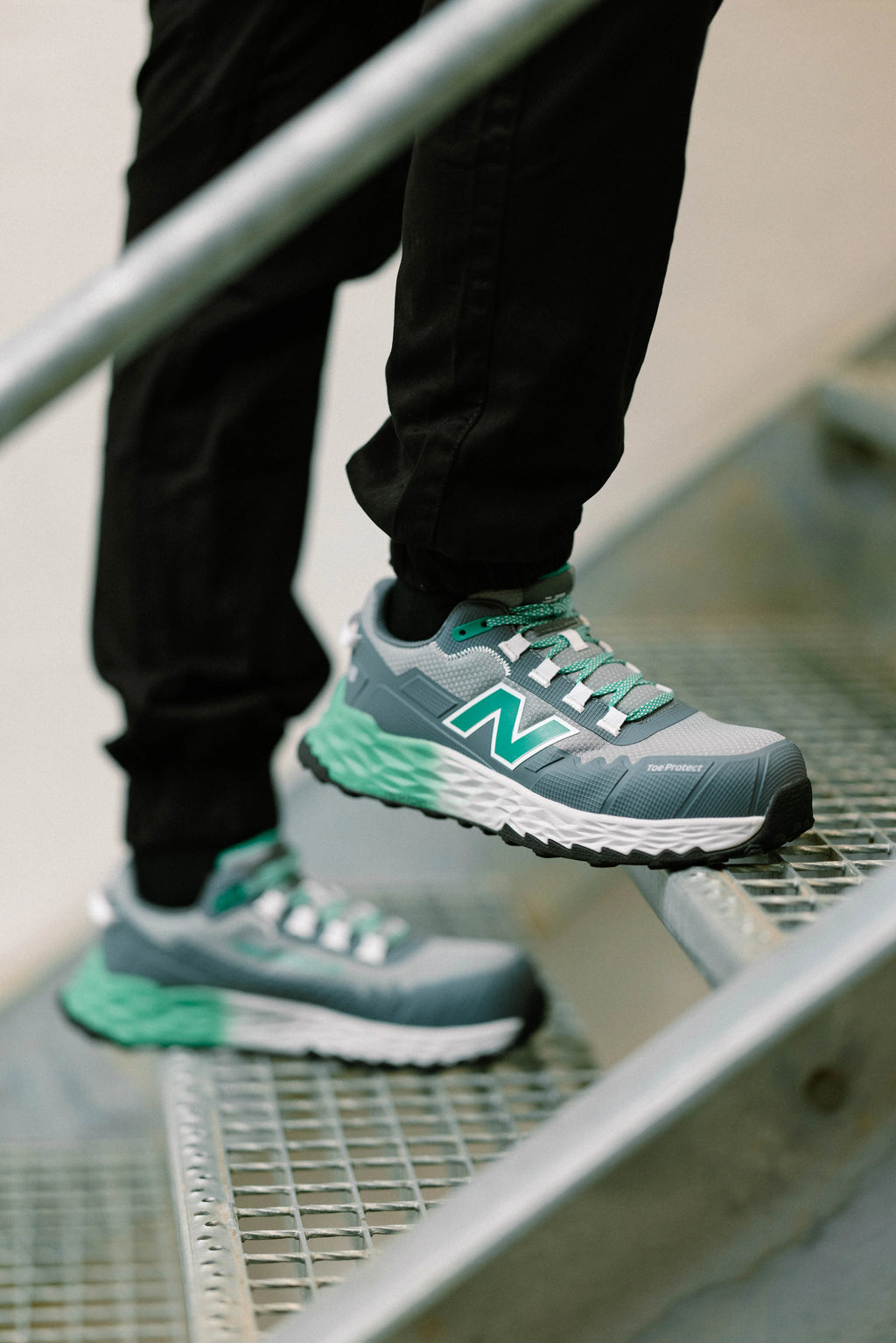 New Balance Cremorne Safety shoes S3L, alloy / green (16)