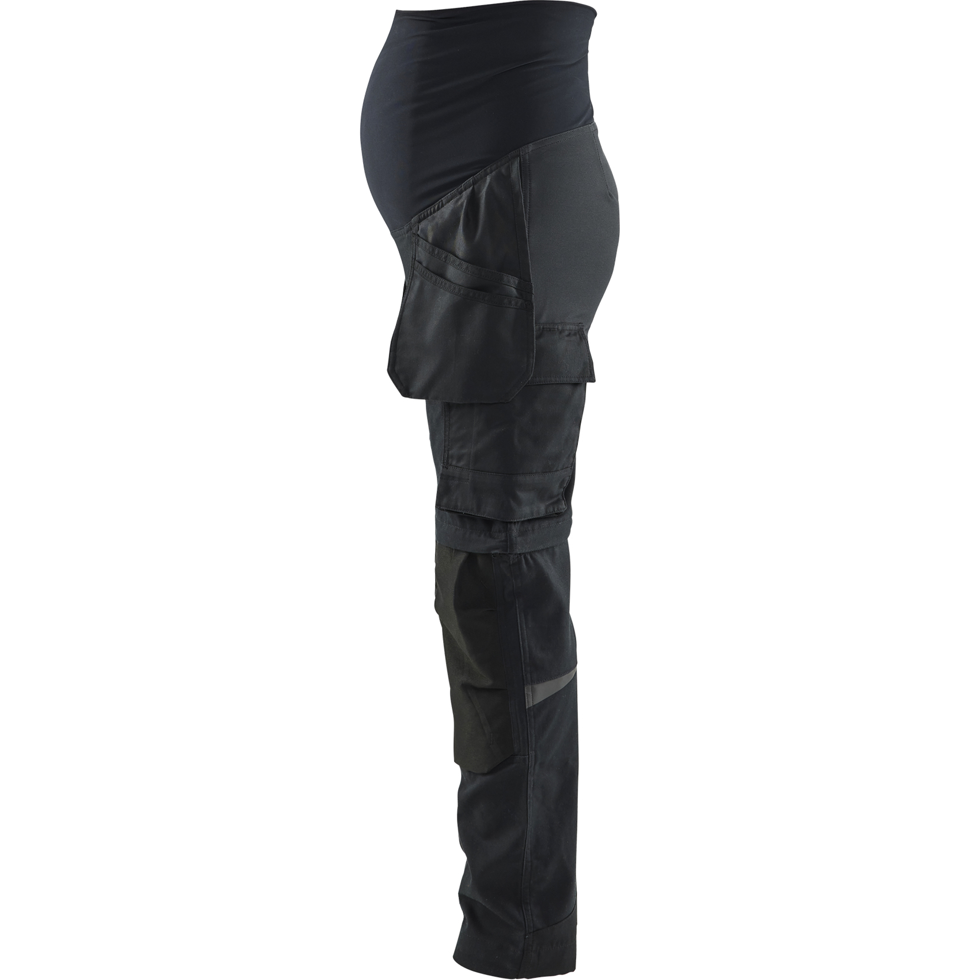 Blaklader Zip-Off Craftsman Maternity Trousers, Black (3)