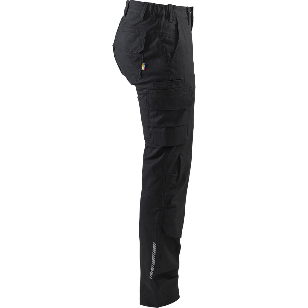 Blaklader Ladies Stretch Industry Work Trousers, Black (2)