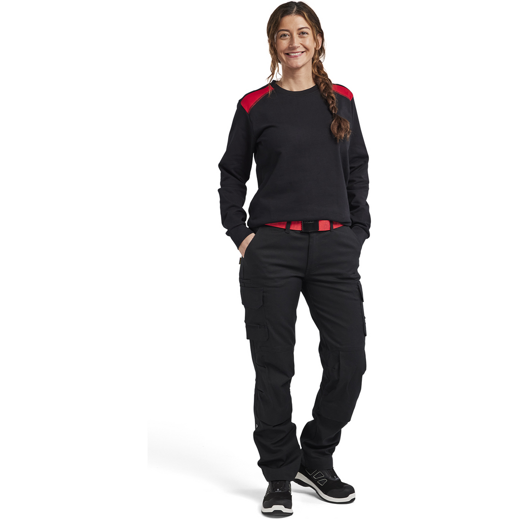 Blaklader Ladies Stretch Industry Work Trousers, Black (5)