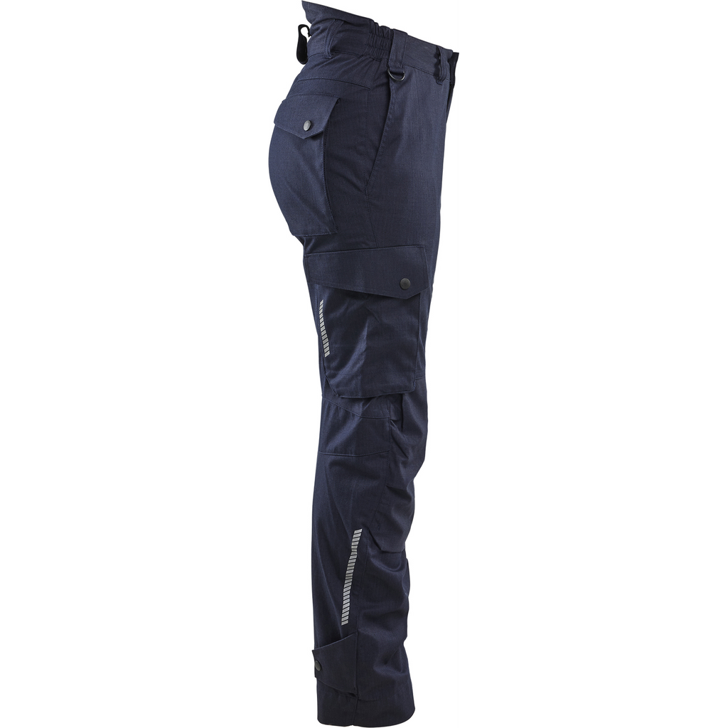 Blaklader Ladies Trousers, Navy Blue (2)