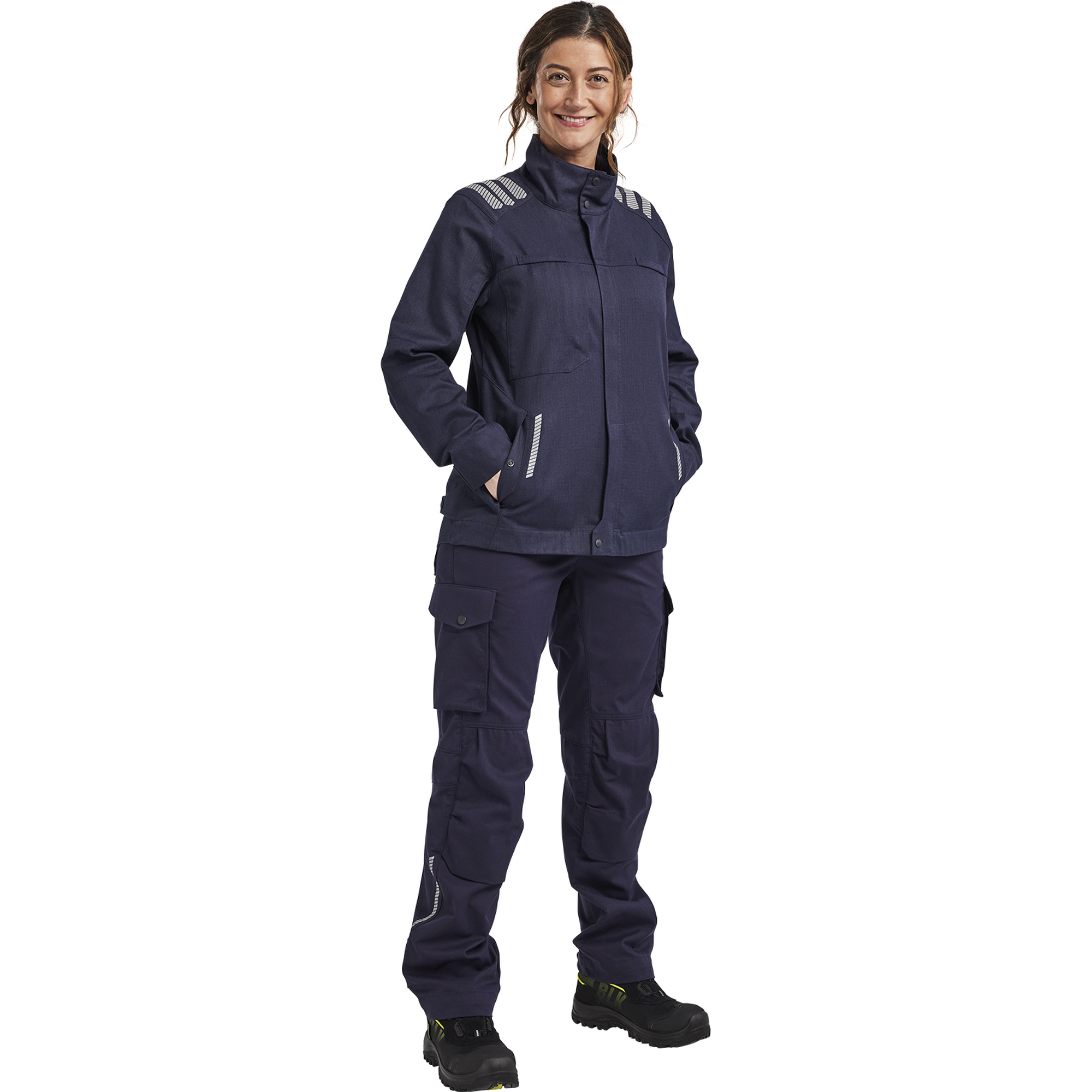 Blaklader Ladies Trousers, Navy Blue (5)